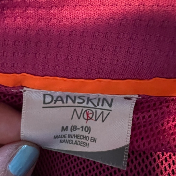 Danskin Now Pink and Purple Wind Breaker Jacket Size M - Picture 8 of 8